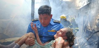 Foto: Incendio devasta vivienda en Managua /TN8