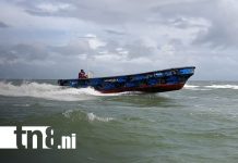 Foto: Fuerza Naval mantiene vigilancia sobre fenómeno meteorológico en el Caribe nicaragüense/TN8