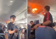 Explosión de batería obliga a desvío de vuelo desde China