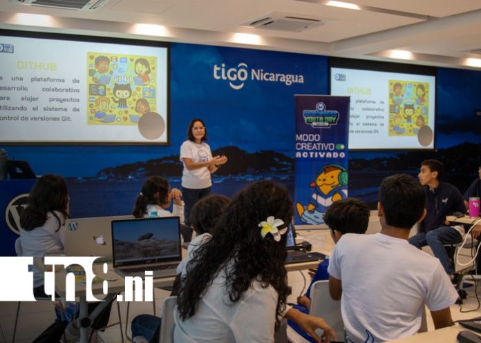 Foto: Tigo Nicaragua promueve habilidades digitales en niños / TN8