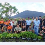 MARENA y comunidades locales siembran 500 árboles en León Foto: MARENA refuerzan restauración de ecosistemas en León/ Cortesía