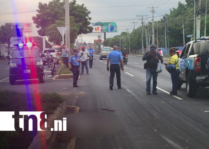 Foto: Accidente mortal en Portezuelo deja sin vida a madre e hijo en Managua/TN8