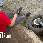 Tres personas resultan lesionadas tras choque entre motocicletas en Juigalpa Foto: Tres personas resultan lesionadas tras choque entre motocicletas en Juigalpa/TN8