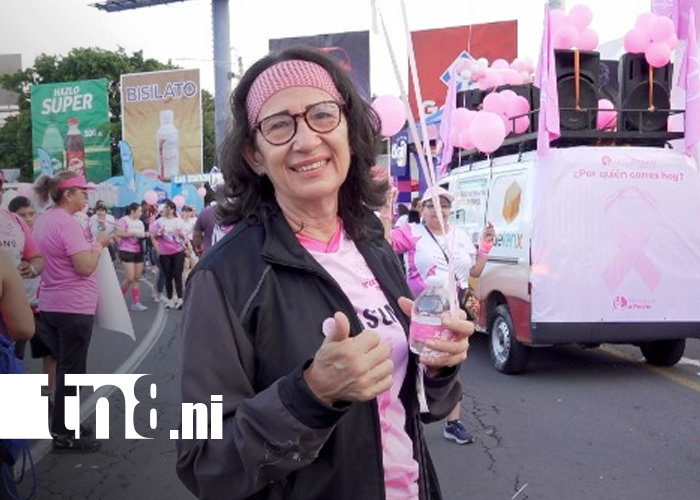 Foto: Carrera “Yo Corro Por Ellas” en Managua /TN8