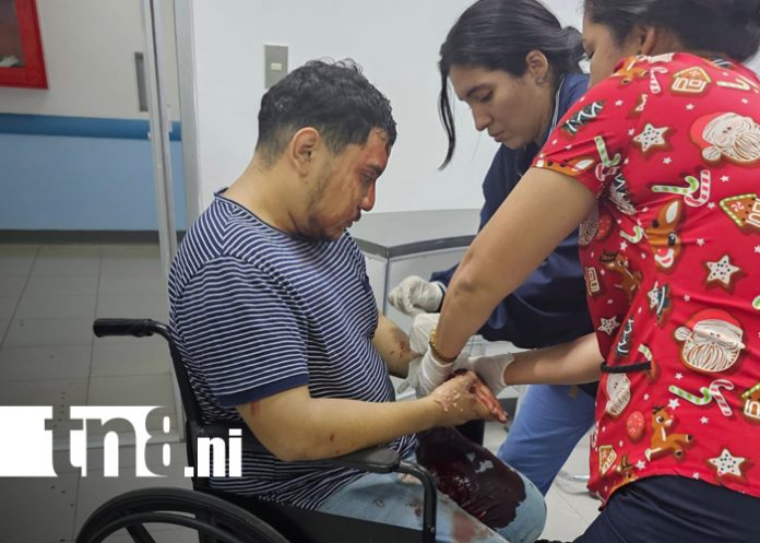 1 Foto: Joven sobrevive a brutal ataque en Chichigalpa, Chinandega/TN8