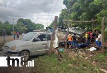 Menor entre la vida y la muerte tras sufrir accidente de tránsito en Chinandega Foto: Pequeños heridos en aparatoso accidente de tránsito en Chinandega/TN8