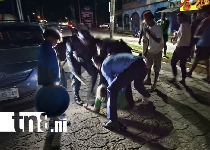 FOTO: Bilwi: doble accidente deja a un adulto mayor herido/TN8