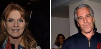 Foto: Sarah Ferguson y Jeffrey Epstein /cortesía