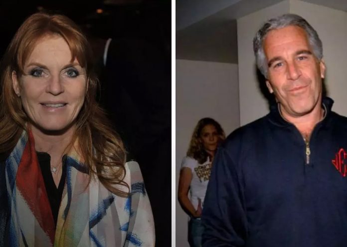 Foto: Sarah Ferguson y Jeffrey Epstein /cortesía Foto: Sarah Ferguson y Jeffrey Epstein /cortesía