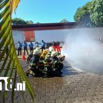 Bomberos Unidos realizan ejercicio para combatir incendios de gran magnitud Foto: Bomberos fortalecen sus capacidades /TN8