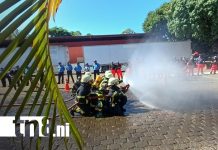 Foto: Bomberos fortalecen sus capacidades /TN8