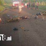 Dos jóvenes fallecen en trágico accidente de motocicletas en Villanueva, Chinandega Foto: Chinandega: dos jóvenes pierden la vida en fuerte accidente/TN8