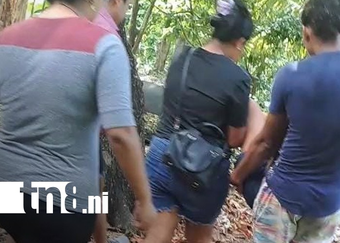 Foto: Joven hallado semidesnudo y herido tras accidente de moto en Ometepe/TN8