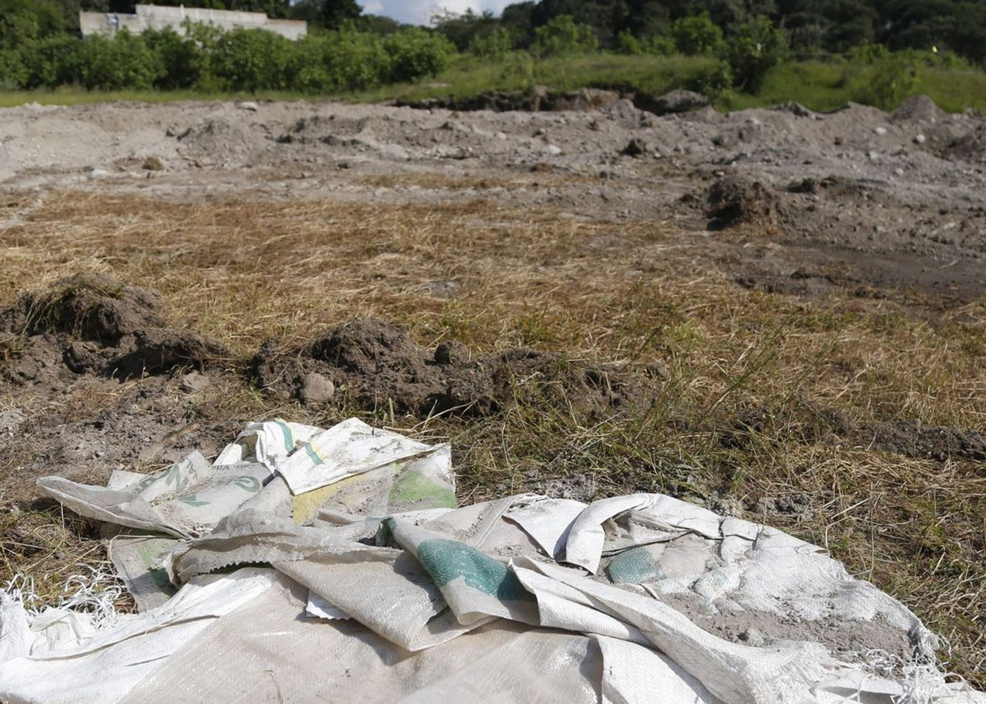 Foto: 48 bolsas con restos halladas en México /Cortesía