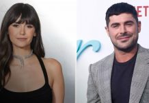 Foto: Nina Dobrev sobre Zac Efron /cortesía