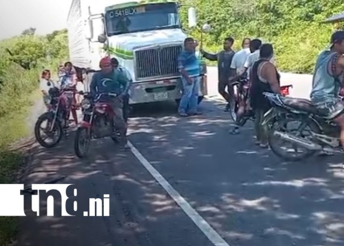 Foto: Trágico accidente en frontera El Guasaule /TN8