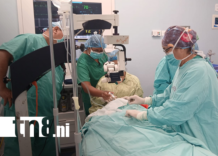 Foto: Brigada oftalmológica nicaragüense en HEODRA devuelve la vista a decenas de pacientes/TN8