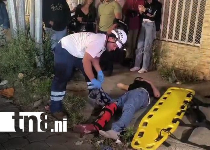 Foto: Dos motociclistas resultan gravemente heridos tras accidente de tránsito en Estelí/TN8