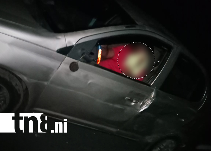 Foto: Policía investiga fuerte choque en carretera Jinotepe–Nandaime/ TN8