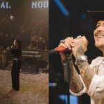 Nodal y Ángela Aguilar protagonizan momento romántico en escenario Foto: Nodal y Ángela Aguilar derrochando química/Cortesía