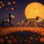 Tradición mexicana: mascotas también reciben ofrenda en Día de Muertos Foto: Día de Muertos para mascotas/Cortesía