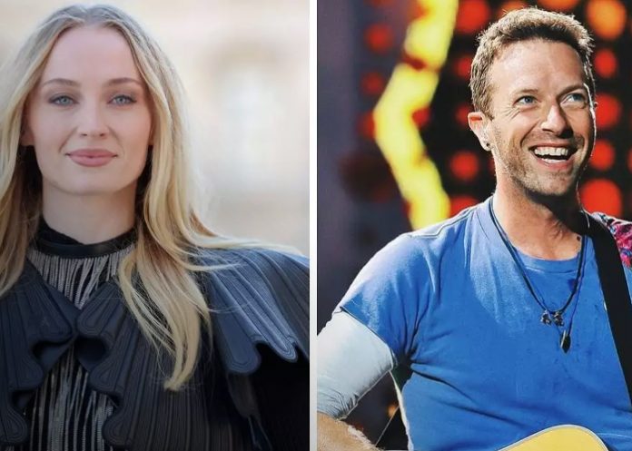 Foto: Sophie Turner y Chris Martin /cortesía Foto: Sophie Turner y Chris Martin /cortesía