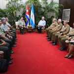 Encuentro de alto nivel: Díaz-Canel recibe al General Julio César Avilés Castillo Foto: Díaz-Canel recibe al Comandante en Jefe del Ejército de Nicaragua /Cortesía