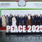 Líderes mundiales firman histórico acuerdo de paz para poner fin a la guerra en Gaza Foto: Líderes mundiales firman el acuerdo de paz de Gaza /Cortesía