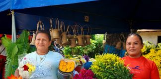 Foto: Feria de las Flores mueve el comercio en Rivas /TN8