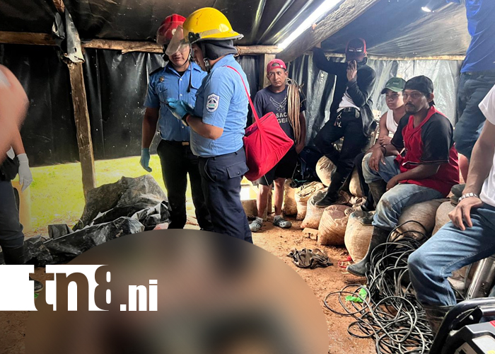 Foto: Muere joven minero tras caer al fondo de una galería artesanal en La Libertad, Chontales/TN8