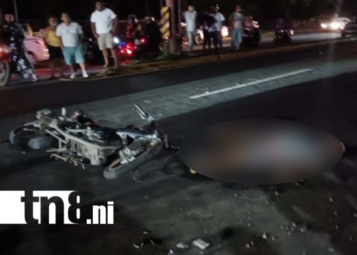 2 Foto: Accidente en Managua cobra la vida de motociclista en el km 7 de la Carretera Norte/TN8