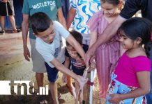 Foto: Habitantes en Nandaime ya disfrutan agua potable las 24 horas/TN8