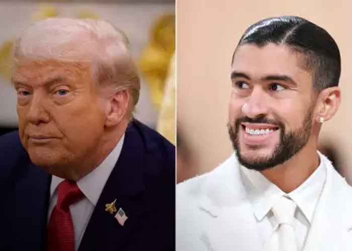 Foto: Trump critica a Bad Bunny / Cortesía