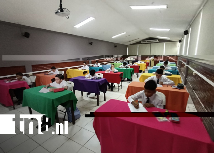 Foto: Estudiantes destacan en certamen nacional de matemáticas /TN8