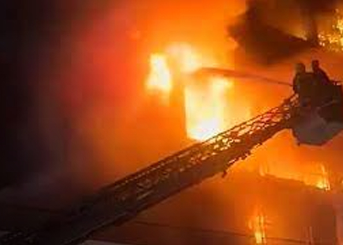 Foto: Incendio en Nederland, Países Bajos /cortesía