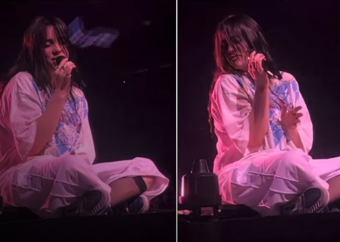 Foto: El susto que Billie Eilish /cortesía