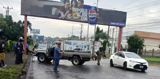 Foto: Mortal accidente frente al Holiday Inn en Managua/ TN8