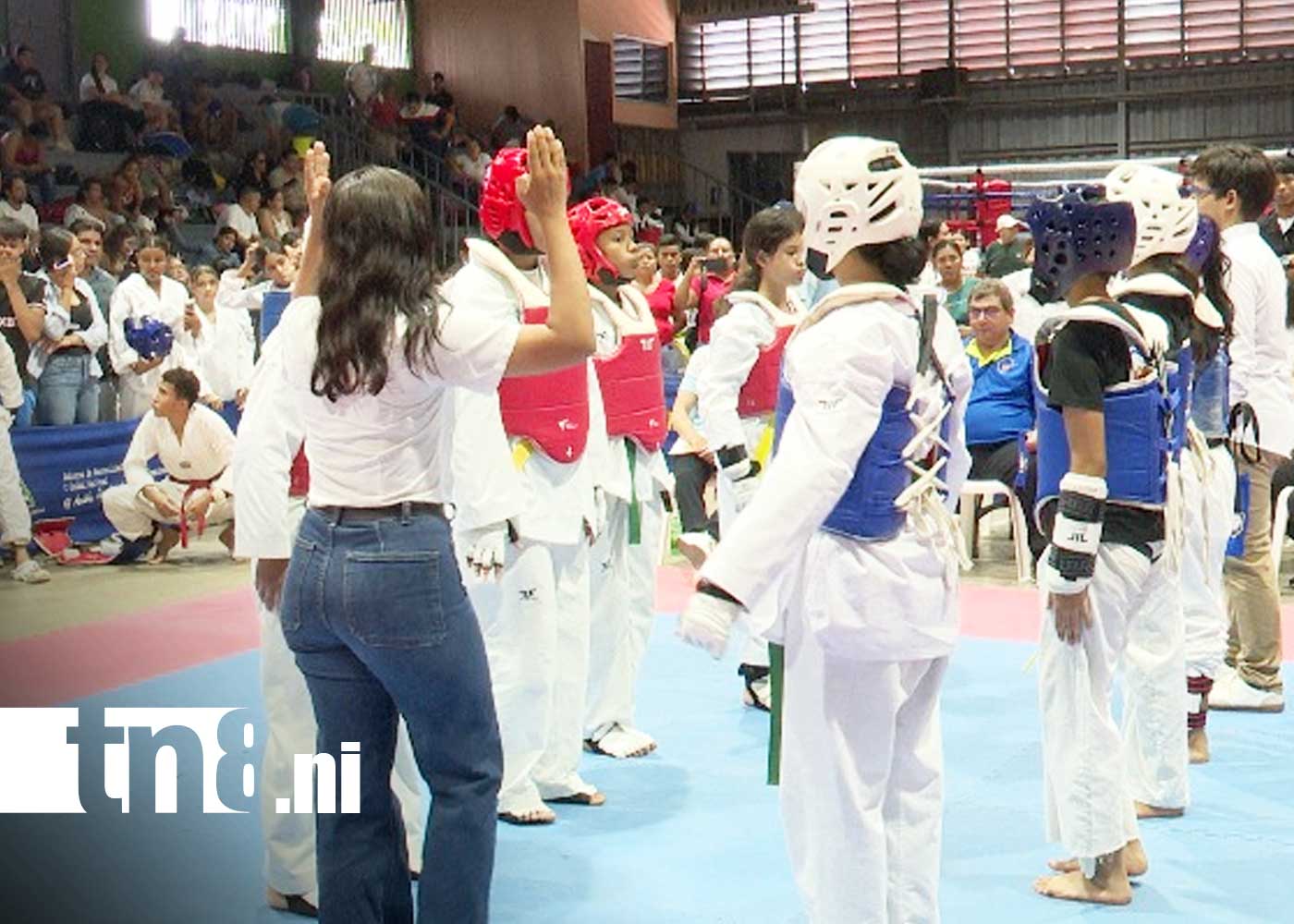 Foto: Jóvenes atletas brillan en Taekwondo en Managua /TN8
