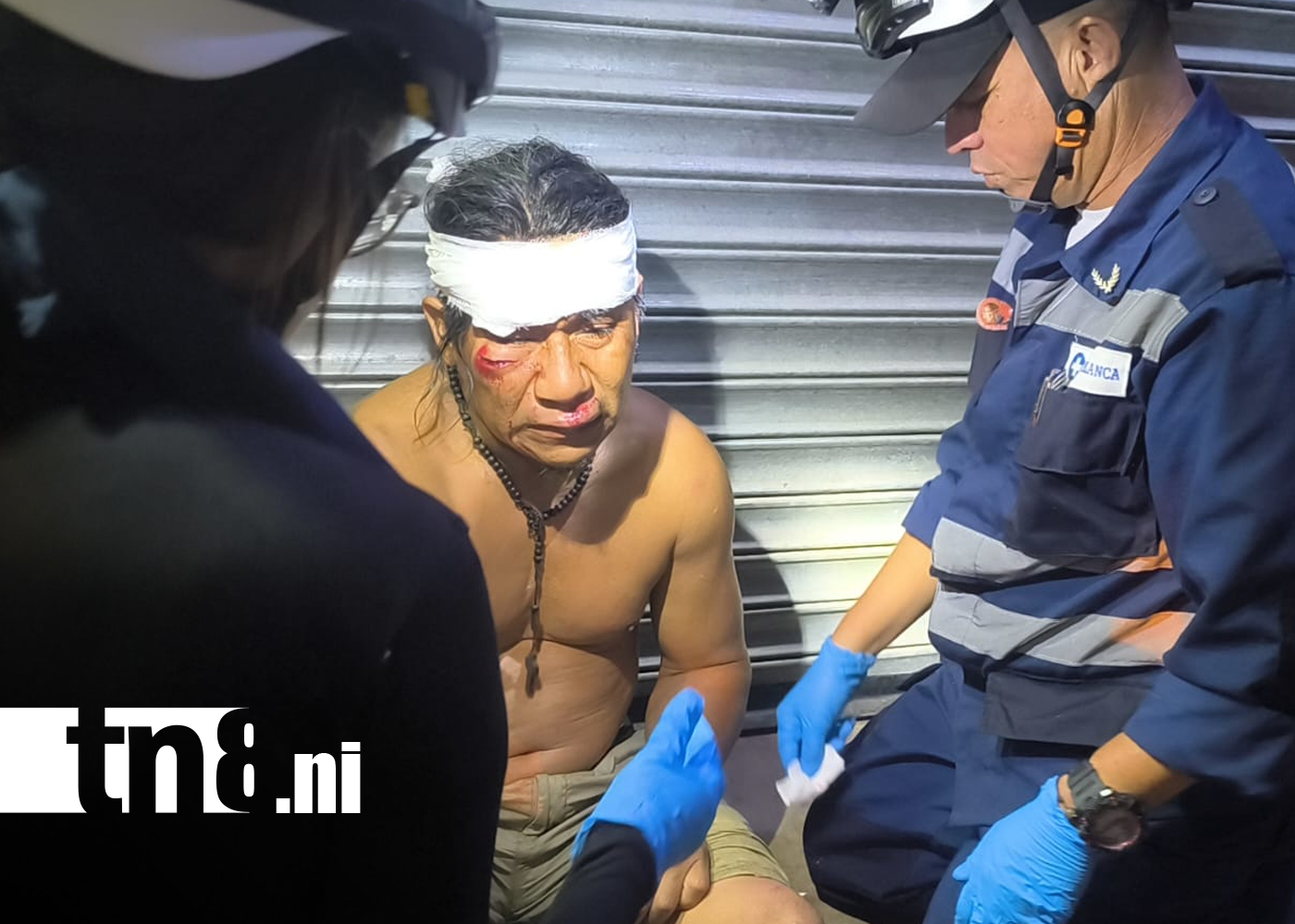 Foto: Motociclista en estado de ebriedad se lanza con todo y moto a un cauce en Estelí/TN8
