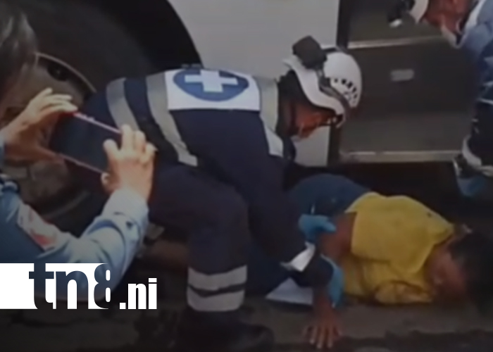 Foto: Managua: bus arrolla a mujer de 67 años/TN8