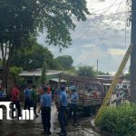 Joven obrero pierde la vida por descarga eléctrica en Chinandega Foto: Tragedia en Chinandega /TN8