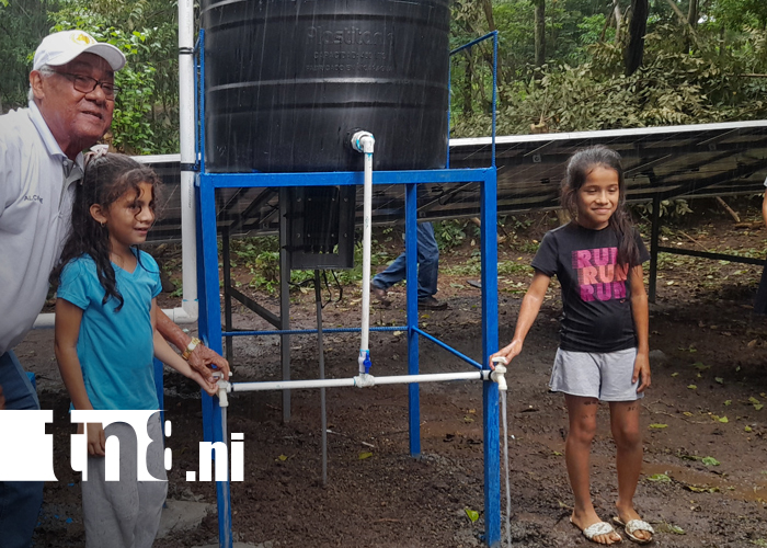 Foto: Agua potable permanente llega a 35 familias de Nandaime/TN8