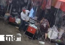Foto: Mercado de Boaco afectado por lluvias/TN8
