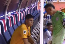 Miguel Rodríguez, la bestia negra del fútbol en Nicaragua Foto:Pésima actuación del portero Miguel Rodríguez/Cortesía