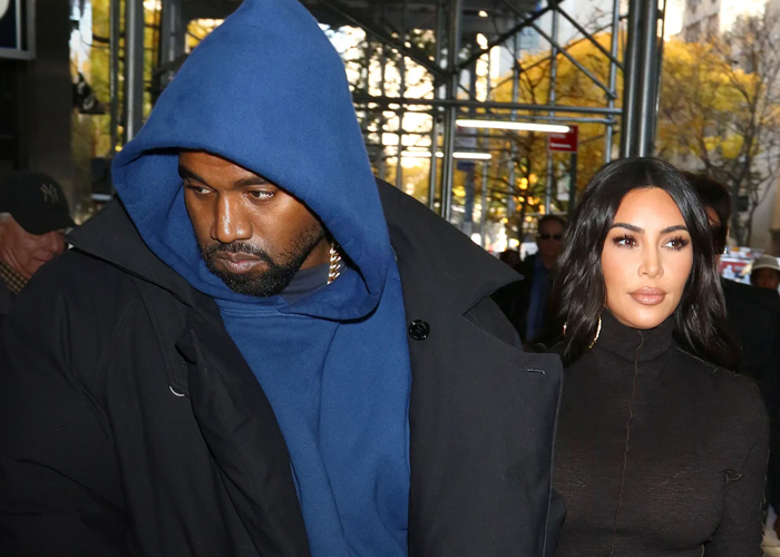 Foto: Kim Kardashian sobre Kanye West /cortesía