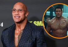 Foto: Dwayne Johnson y su transformación /cortesía