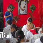 Nandaime conmemora los 48 años del paso a la inmortalidad del comandante Pedro Arauz Palacios Foto: Nandaime honra al comandante Pedro Arauz Palacios/TN8