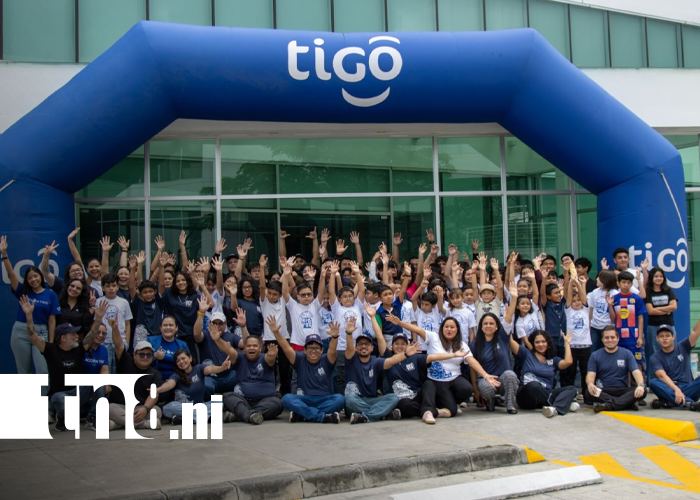Foto: Tigo Nicaragua promueve habilidades digitales en niños / TN8