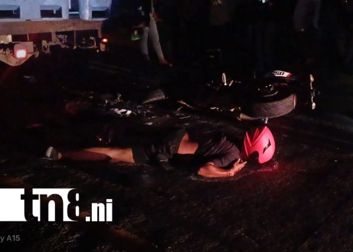 Foto: Accidente en Río Blanco cobra la vida de un motociclista/TN8 Foto: Accidente en Río Blanco cobra la vida de un motociclista/TN8