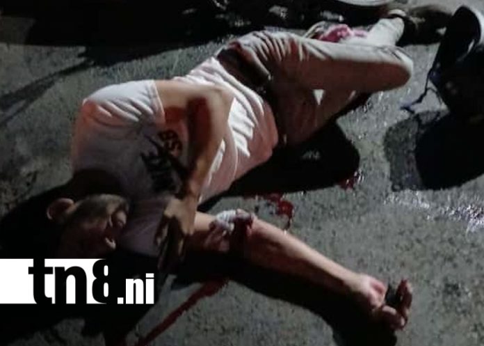 Foto: Motociclista herido tras brutal choque en Waspam Sur/TN8 Foto: Motociclista herido tras brutal choque en Waspam Sur/TN8